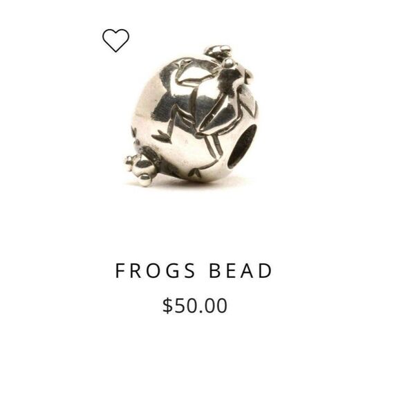 Trollbeads Frogs Bead  - Picture 4 of 4